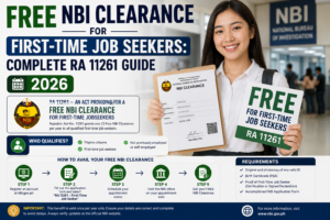 Free NBI Clearance for First-Time Job Seekers: Complete RA 11261 Guide 2026
