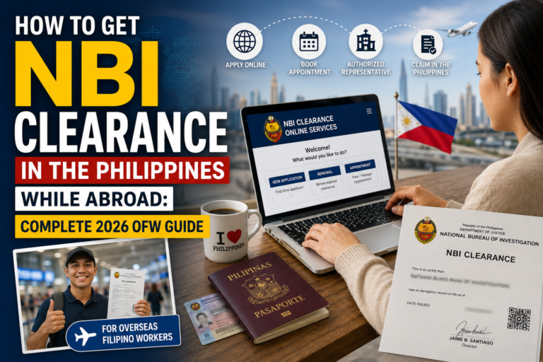 How to Get NBI Clearance in the Philippines While Abroad: Complete 2026 OFW Guide
