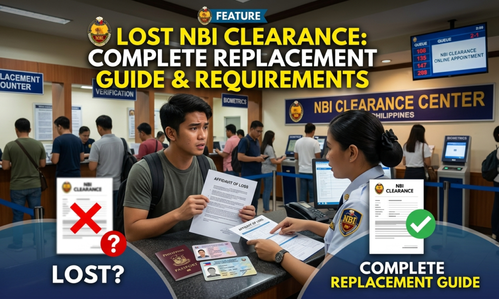 Lost NBI Clearance: Complete Replacement Guide 2026 | Steps & Requirements