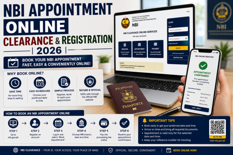 NBI Appointment Online Clearance & Registration | 2026