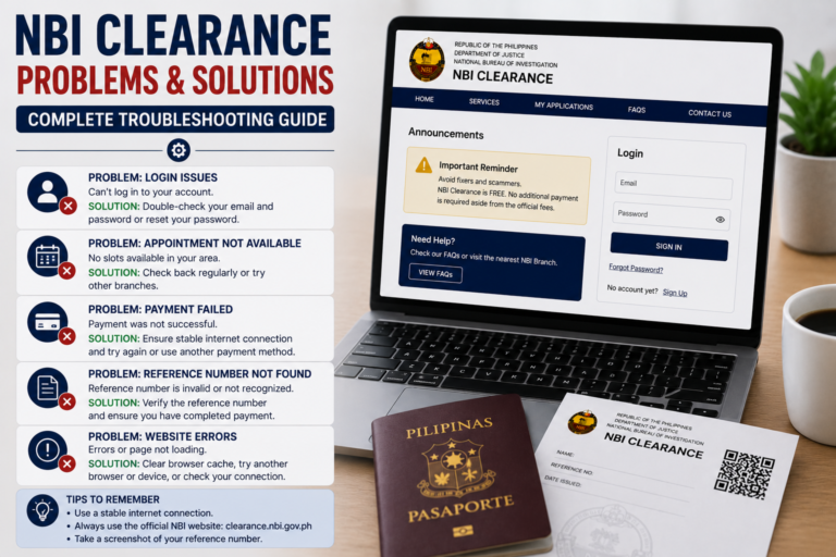 NBI Clearance Problems and Solutions: Complete Troubleshooting Guide 2026