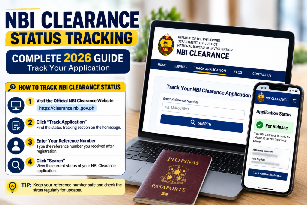 NBI Clearance Status Tracking: Complete 2026 Guide | Track Your Application